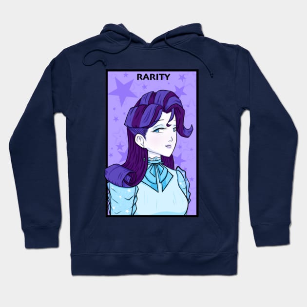 Rarity - My Little Pony Equestria Girls Hoodie by indieICDtea